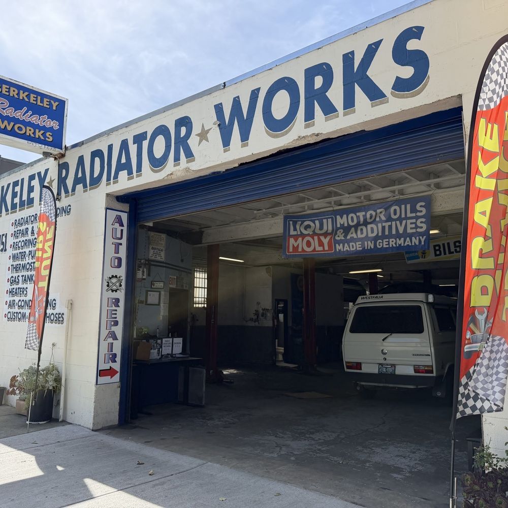Berkeley Radiator Works - Classic front of the shop - Auto Repair Near Me - Berkeley, California Berkeley Radiator Works - Classic front of the shop - Auto Repair Near Me - Berkeley, California
