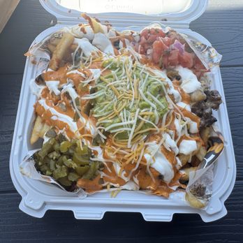 La Papa Loca - Asada (Steak) Fries - Food Trucks Near Me - San Jose, California