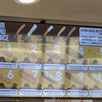 Kong Dog - Menu - Fast Food Near Me - Rolling Meadows, Illinois