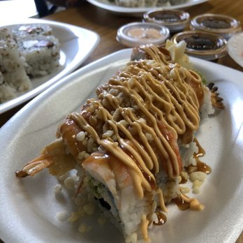 Sushi Raku - Shrimp Lovers Roll - Japanese Near Me - Tamarac, Florida Sushi Raku - Shrimp Lovers Roll - Japanese Near Me - Tamarac, Florida