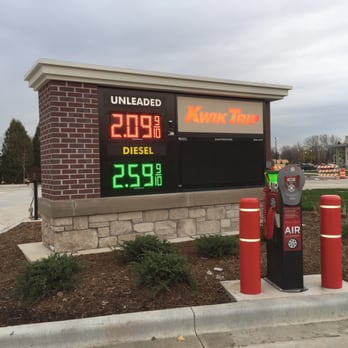 Kwik Trip - a parking meter in front of a gas station - Gas Stations Near Me - Menomonee Falls, Wisconsin
