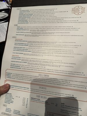 Menu photo 7 Prime Cut Steakhouse Jamul, CA Menu photo 7 Prime Cut Steakhouse Jamul, CA