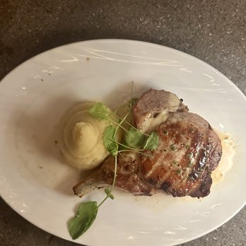 Carthay Circle Restaurant - Signature Thick Cut Pork Chop- - New American Near Me - Anaheim, California