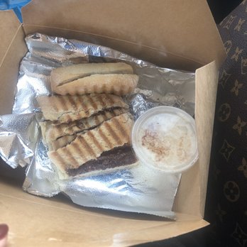 Camp 4  - Chocolate dessert panini - Wine Bars Near Me - Modesto, California