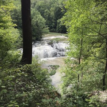 Burgess Falls State Park - Another view of the falls from the trails. - Parks Near Me - Sparta, Tennessee Burgess Falls State Park - Another view of the falls from the trails. - Parks Near Me - Sparta, Tennessee
