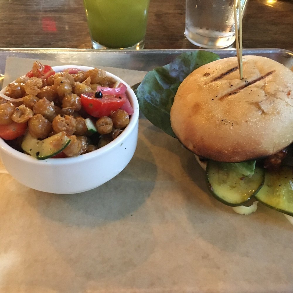 BakeChop - Crispy bean salad and tempeh sandwich - Coffee & Tea Near Me - Deland, Florida BakeChop - Crispy bean salad and tempeh sandwich - Coffee & Tea Near Me - Deland, Florida