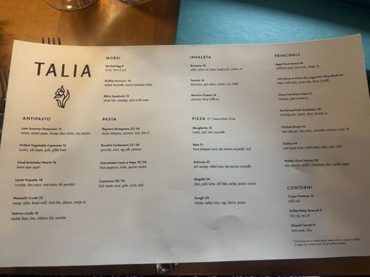 Menu photo 4 Talia Port Chester, NY Menu photo 4 Talia Port Chester, NY