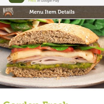 McAlister's Deli - This is what my sandwich SHOULD have looked like! - Salad Near Me - Clemson, South Carolina