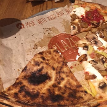 Blaze Pizza - Burnt pizza! This seems to be the norm. One of the employee came over and said he seen worse than that. WTF!!! - Pizza Near Me - Irvine, California Blaze Pizza - Burnt pizza! This seems to be the norm. One of the employee came over and said he seen worse than that. WTF!!! - Pizza Near Me - Irvine, California