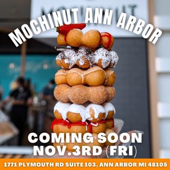 Mochinut - Ann Arbor - Coming soon in Nov - Bubble Tea Near Me - Ann Arbor, Michigan Mochinut - Ann Arbor - Coming soon in Nov - Bubble Tea Near Me - Ann Arbor, Michigan