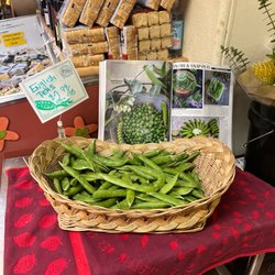Cornucopia - Woo English peas. So good organic too. Love cornucopia it's the place to get organic food!