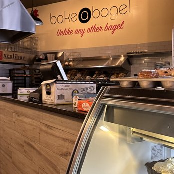 Bake a Bagel - a display of baked goods - Bagels Near Me - Maspeth, New York
