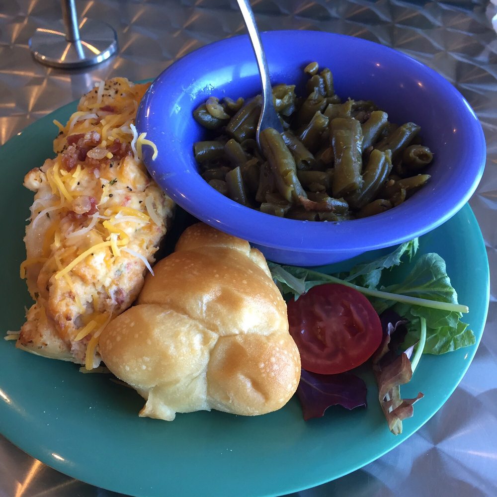 Natalie's - Stuffed potato chicken breast w/ GB - American Near Me - Batesville, Arkansas Natalie's - Stuffed potato chicken breast w/ GB - American Near Me - Batesville, Arkansas