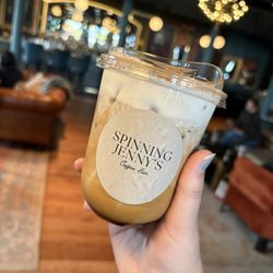 Spinning Jenny's Coffee Bar - Iced latte