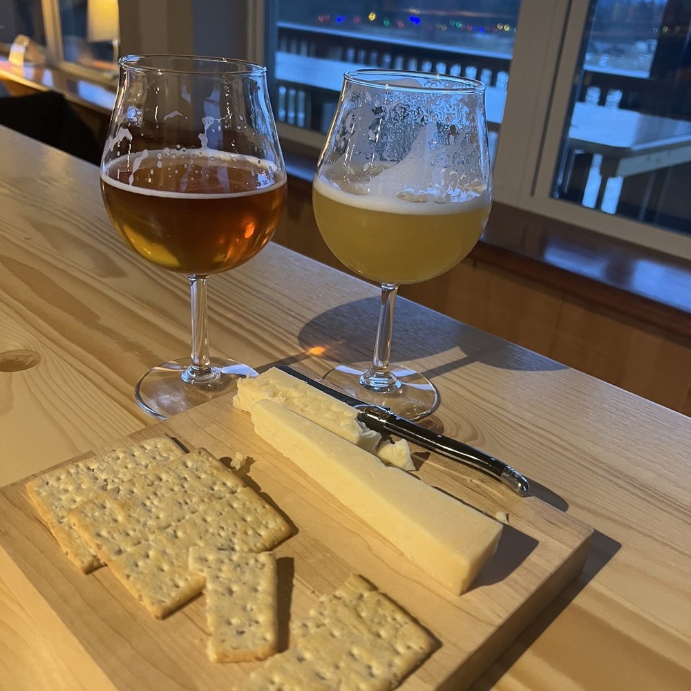 Hill Farmstead Brewery - Sample of local VT cheese! - Breweries Near Me - Greensboro Bend, Vermont Hill Farmstead Brewery - Sample of local VT cheese! - Breweries Near Me - Greensboro Bend, Vermont