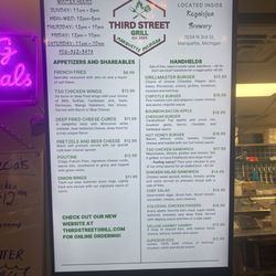 Menu July 2026