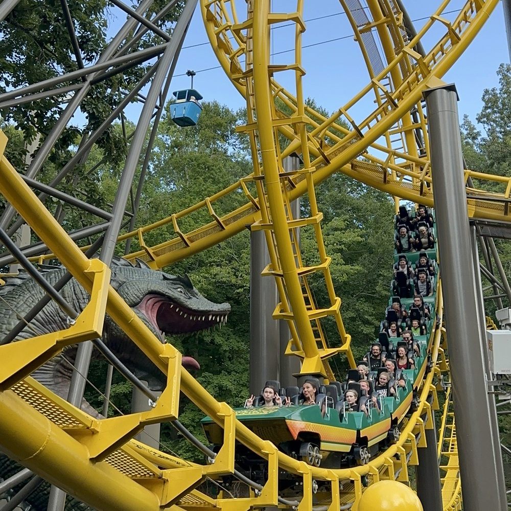 Busch Gardens Williamsburg - The Lochness Monster - Amusement Parks Near Me - Williamsburg, Virginia Busch Gardens Williamsburg - The Lochness Monster - Amusement Parks Near Me - Williamsburg, Virginia