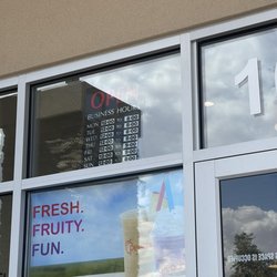 Peachwave of El Paso - Store hours