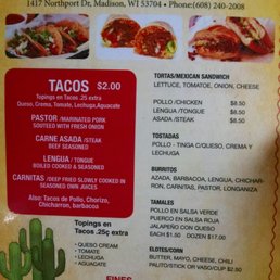 My companion said "the tacos were fantastic!" My companion said "the tacos were fantastic!"