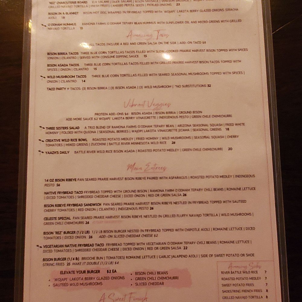 The Frybread Lounge - Menu - Lounges Near Me - Scottsdale, Arizona