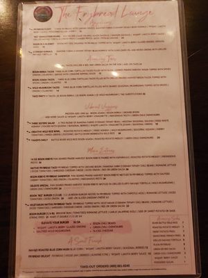 Menu photo 2 The Frybread Lounge Scottsdale, AZ Menu photo 2 The Frybread Lounge Scottsdale, AZ