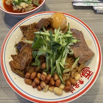 JiBeiChuan Noodles & Dumplings - Mixed Beef Dry Noodles - Chinese Near Me - Katy, Texas