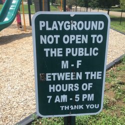 St. Michael School - Closed during school hours- open for weekends and summer.