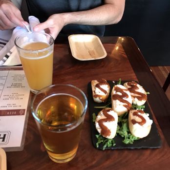 Hop & Vine - Mission Fig Jam & Goat Cheese Crostini - Wine Bars Near Me - San Jose, California Hop & Vine - Mission Fig Jam & Goat Cheese Crostini - Wine Bars Near Me - San Jose, California
