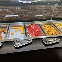 Fruits and desserts bar