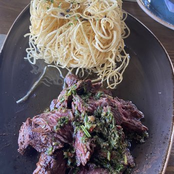 Avalon Grille - Grilled Hanger Steak and frites - New American Near Me - Avalon, California