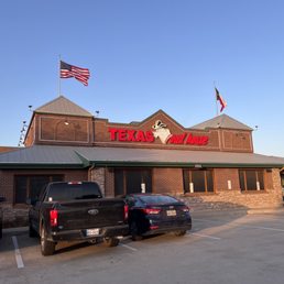 Exterior outside entrance of Texas Roadhouse - Garland, Texas Exterior outside entrance of Texas Roadhouse - Garland, Texas