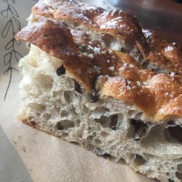 Olive focaccia Olive focaccia