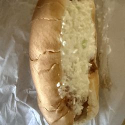 Sam's Hot Dogs of Waynesboro - Traditional, southern Coney Island hotdog. Mustard, chili, onions, and coleslaw.