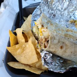 Surcheros Fresh Mex - Stuffed chicken burrito!