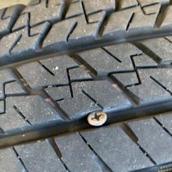 All Weather Tires Sales & Service - A screw in my brand new tire!