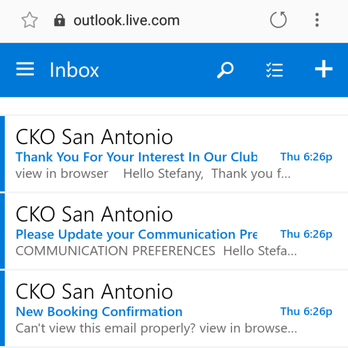 CKO Kickboxing San Antonio - Several emails. No mention about gloves. - Kickboxing Near Me - San Antonio, Texas