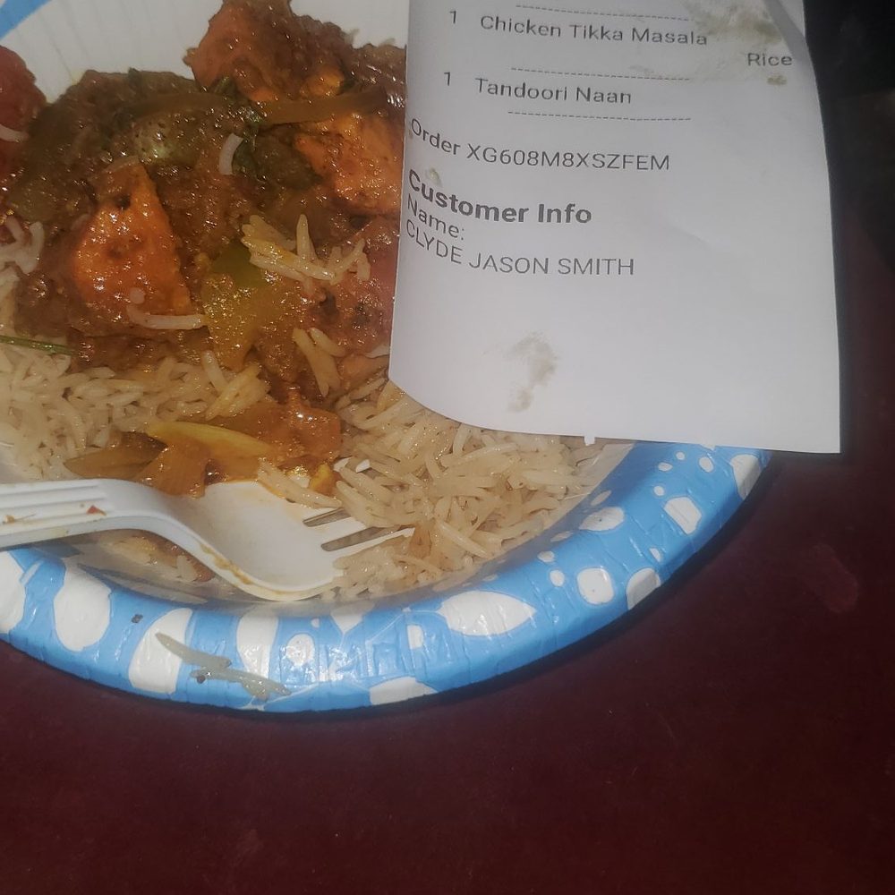 Mehran Restaurant - The photo is of Chicken curry and I ordered you can see in the receipt chicken tikka masala - Halal Near Me - Arlington, Virginia Mehran Restaurant - The photo is of Chicken curry and I ordered you can see in the receipt chicken tikka masala - Halal Near Me - Arlington, Virginia