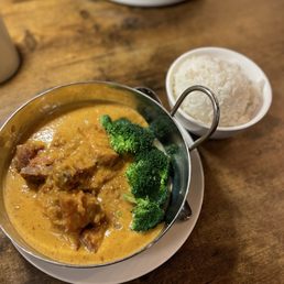 Penang curry with pork belly Penang curry with pork belly