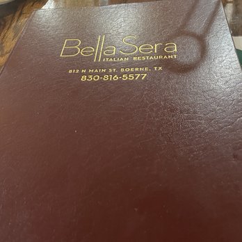 Bella Sera - Pizza Near Me - Boerne, Texas