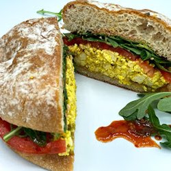The Hungry Caterpillar - Tofu Scramble Sandwich