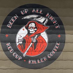 Red Cup Coffee Shop - Coffee house signage