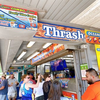 Thrasher's French Fries - a crowd of people standing in line - Fast Food Near Me - Ocean City, Maryland Thrasher's French Fries - a crowd of people standing in line - Fast Food Near Me - Ocean City, Maryland