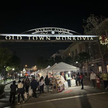 Old Town Monrovia - Friday Night Market - Local Flavor Near Me - Monrovia, California