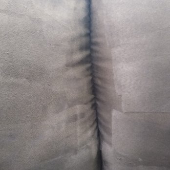 HydroCare Services - You can clearly see where they didn't even bother to part the cushions to make sure they cleaned the entire surface. - Home Cleaning Near Me - Phoenix, Arizona