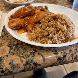 Dragon Gate - Empress chicken combination lunch