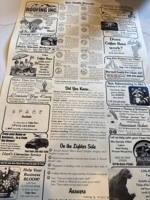 Menu photo 1 SS Lobster Ltd Fitchburg, MA Menu photo 1 SS Lobster Ltd Fitchburg, MA