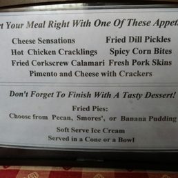 On the napkin dispenser! On the napkin dispenser!