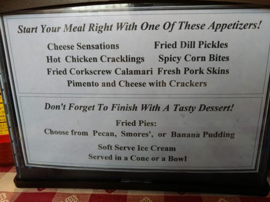 Menu photo 2 Triple R Cafe Rockford, AL Menu photo 2 Triple R Cafe Rockford, AL