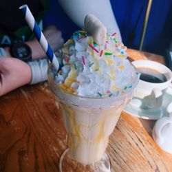 the old hardware shop - Vanilla milkshake
