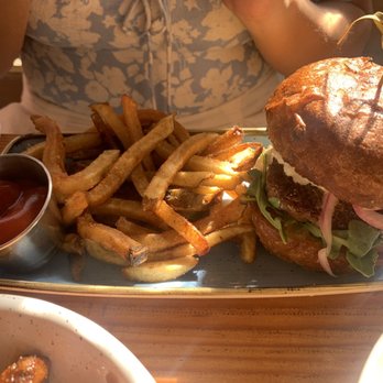 Some Random Bar - Burger w/ fries - New American Near Me - Seattle, Washington